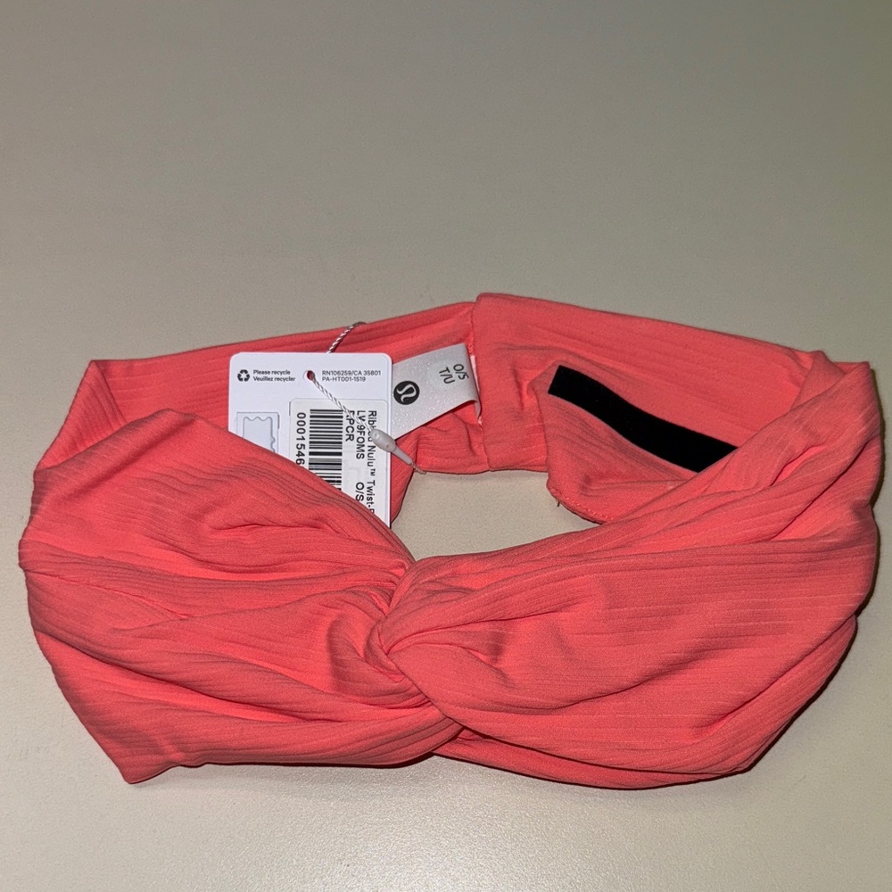 Lululemon Ribbed Nulu Twist Headband